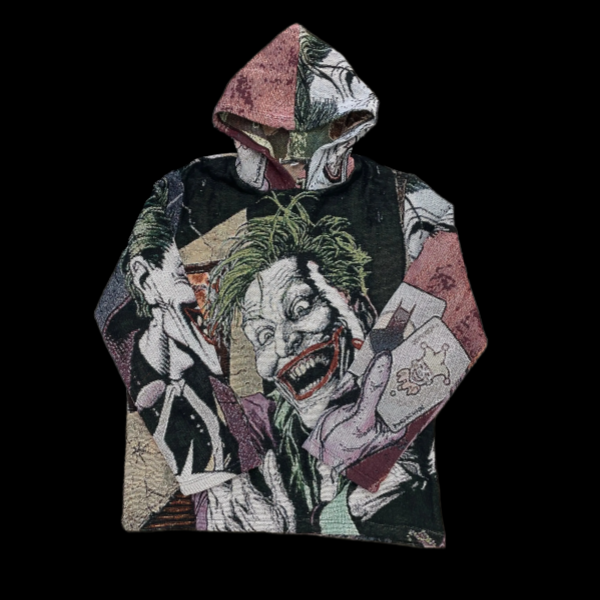 Chaos Aesthetics, Ultimate Expression – Joker Themed Woven Hoodie
