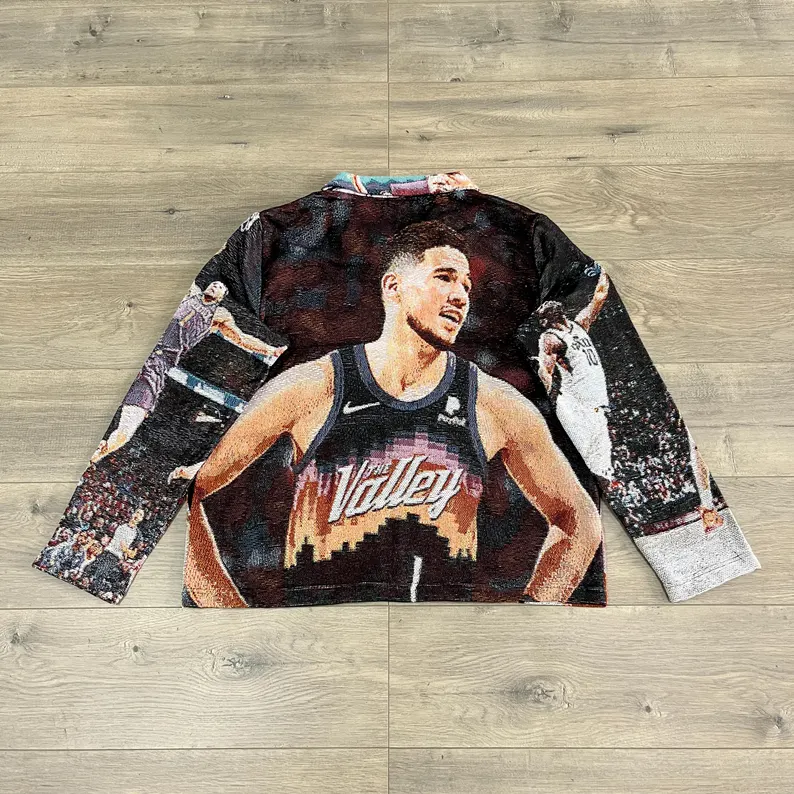 Basketball Icon, Trendy New Release – Devin Booker Woven Outerwear