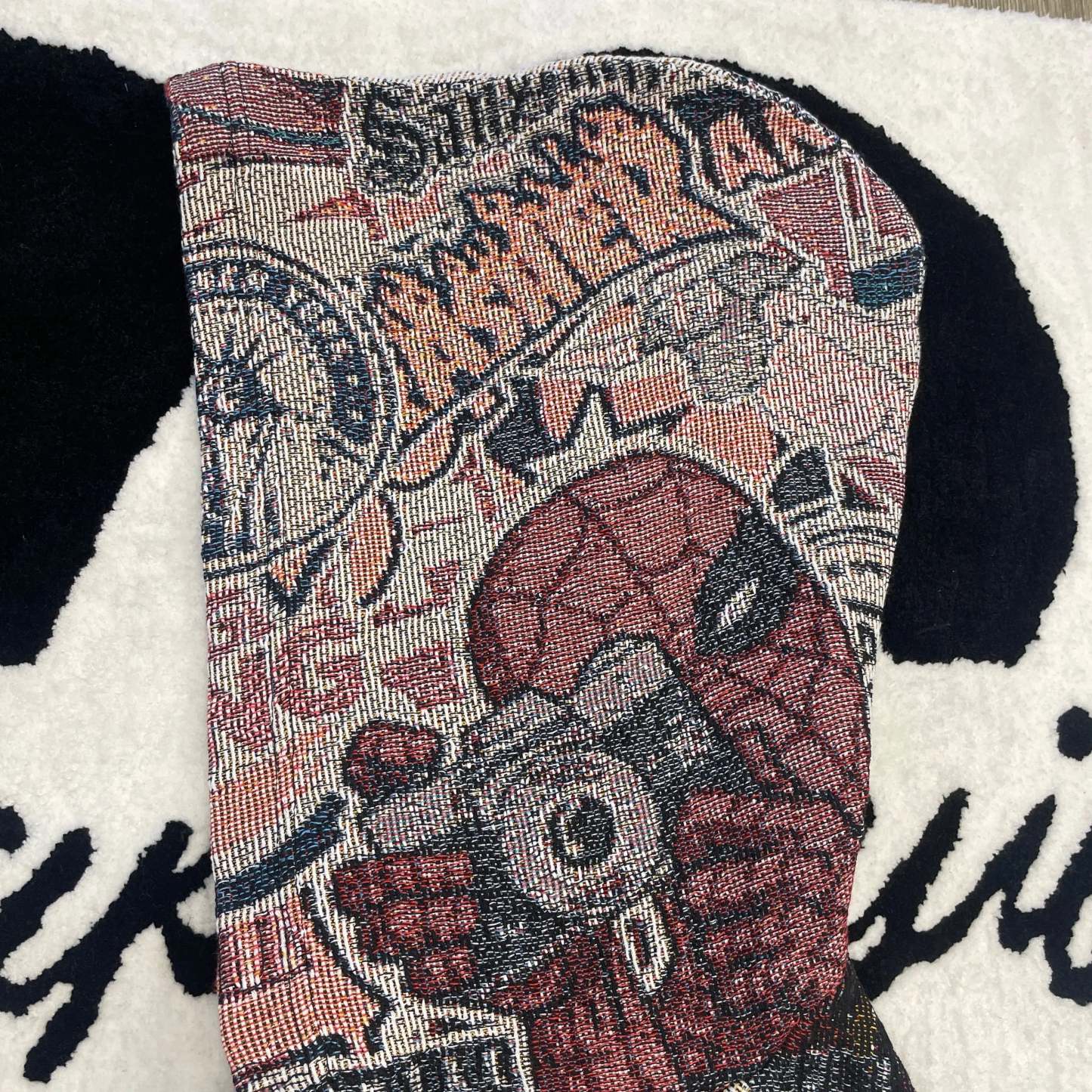 Merc with a Mouth, Trendy Vibe – Deadpool Themed Woven Hoodie