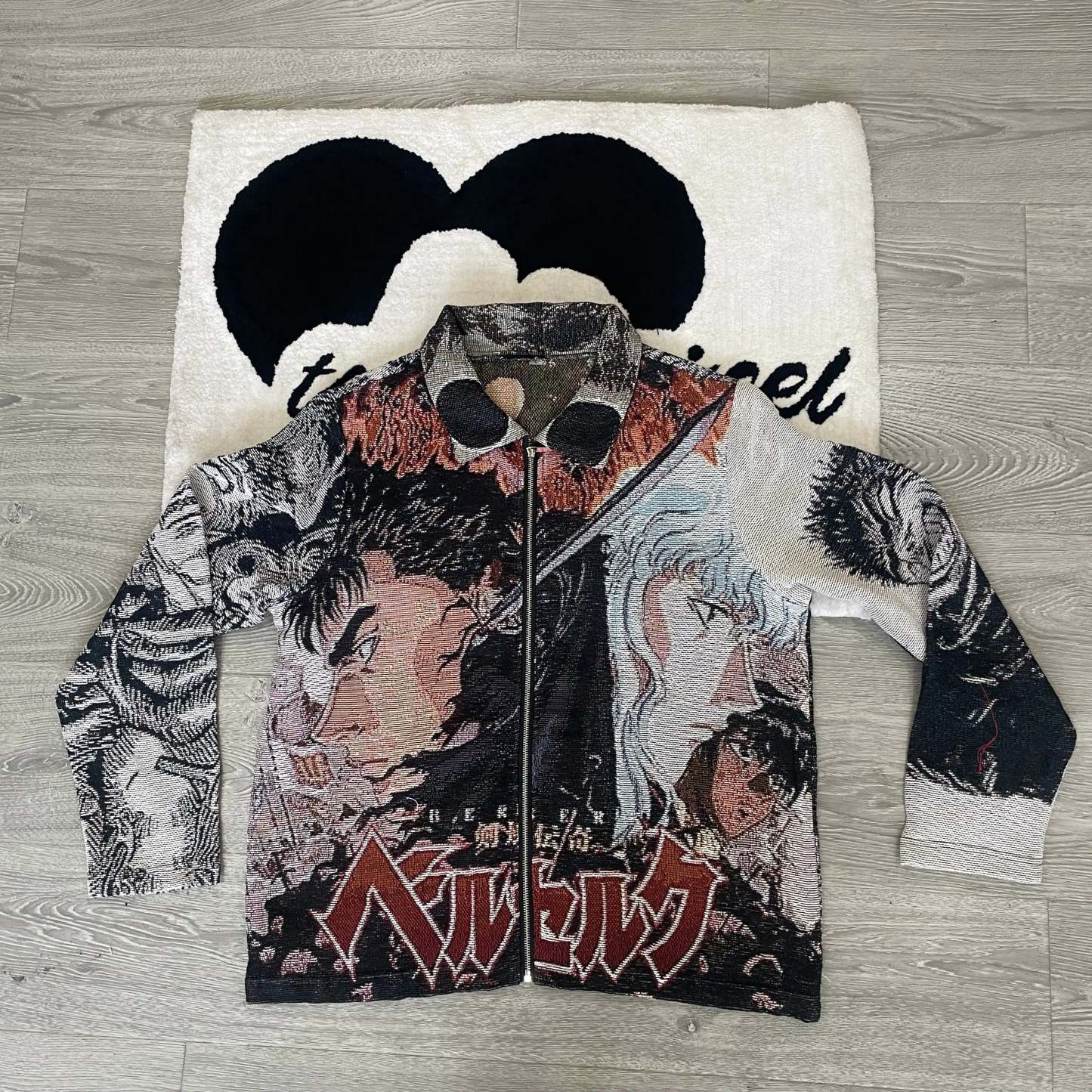 Dark Fantasy, Unyielding Will – Berserk Themed Woven Jacket