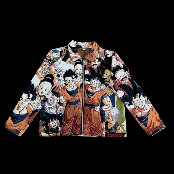 Bonds of Power, Eternal Passion – Dragon Ball Z Friendship Themed Woven Jacket