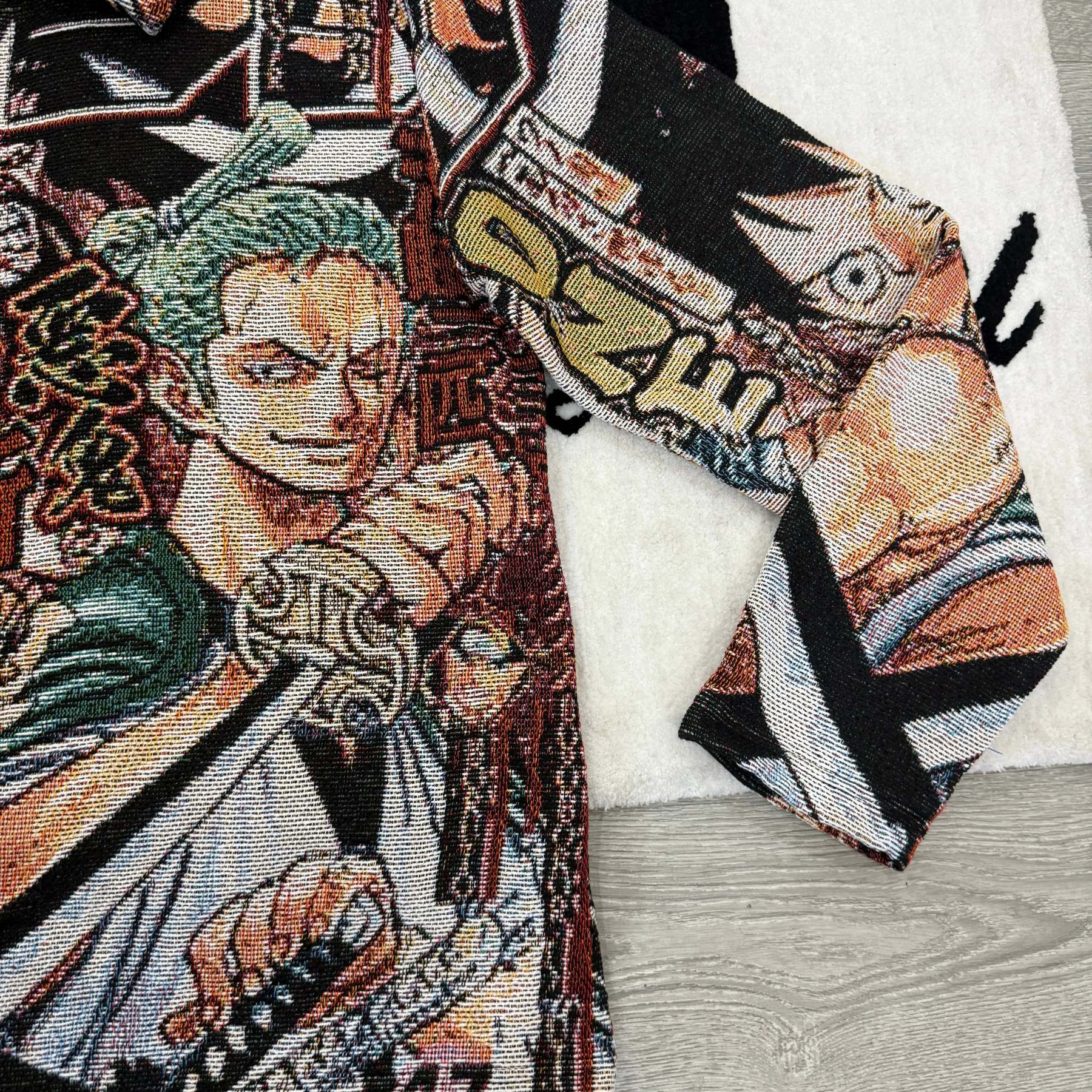 Pirate Adventure, Fiery Alliance – ONE PIECE Luffy & Zoro Themed Woven Jacket