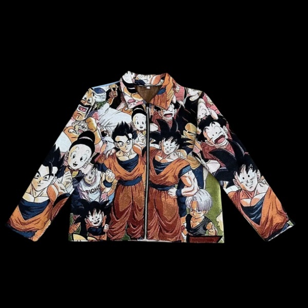 Bonds of Power, Eternal Passion – Dragon Ball Z Friendship Themed Woven Jacket
