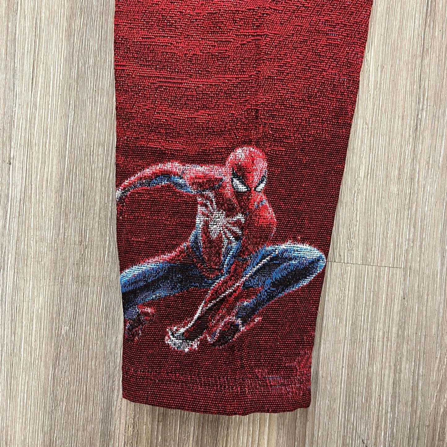Web-Slinging, Classic Reborn – Spider-Man V2 Red & Blue Woven Hoodie