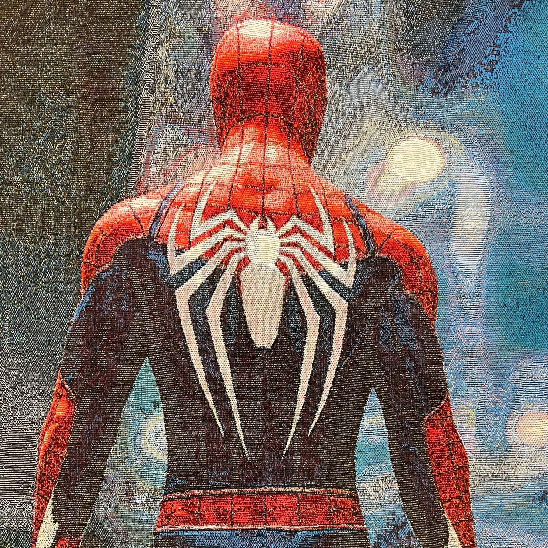 Web-Slinging, Classic Reborn – Spider-Man V2 Red & Blue Woven Jacket