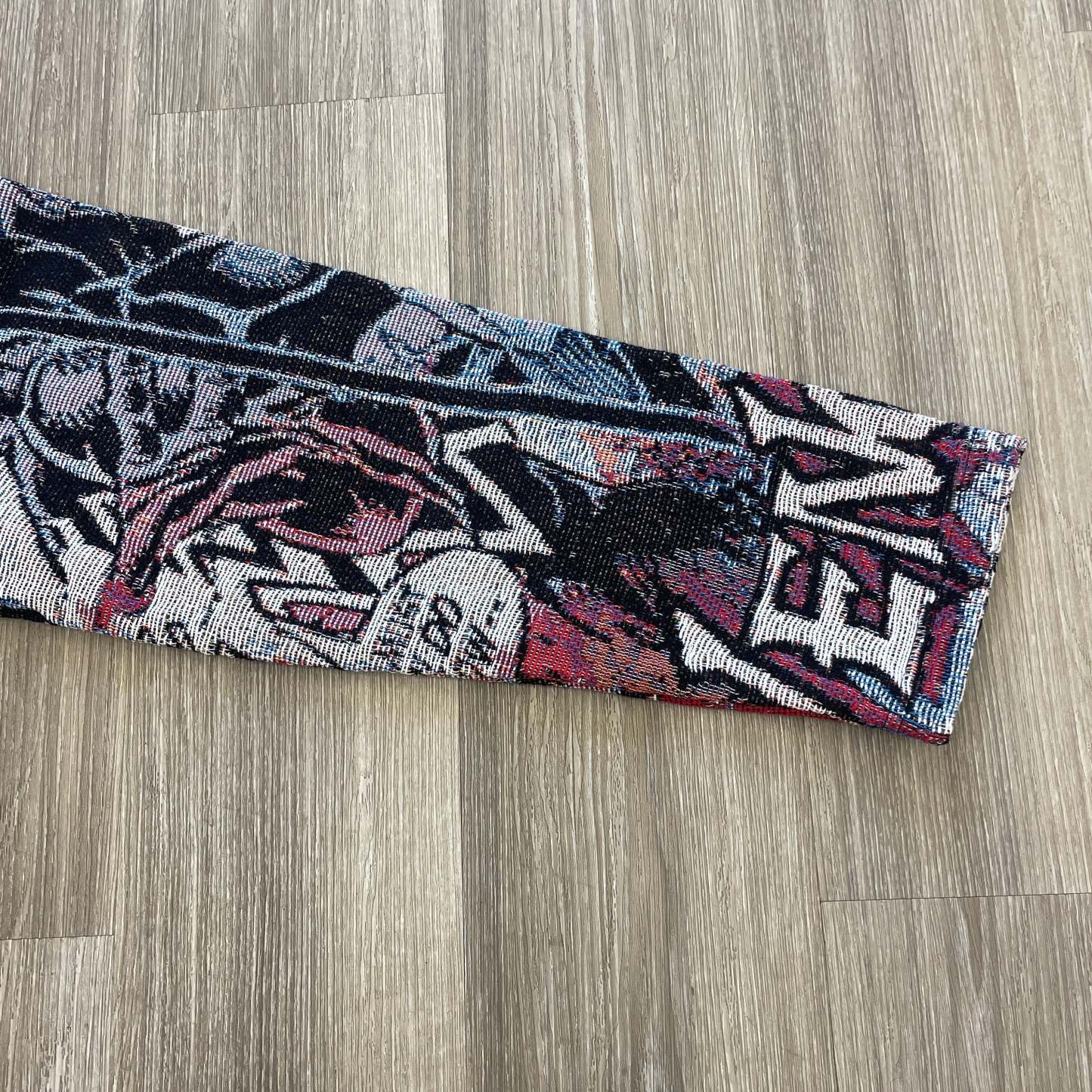 Symbiote Arrival, Street Domination – Venom Themed Woven Jacket