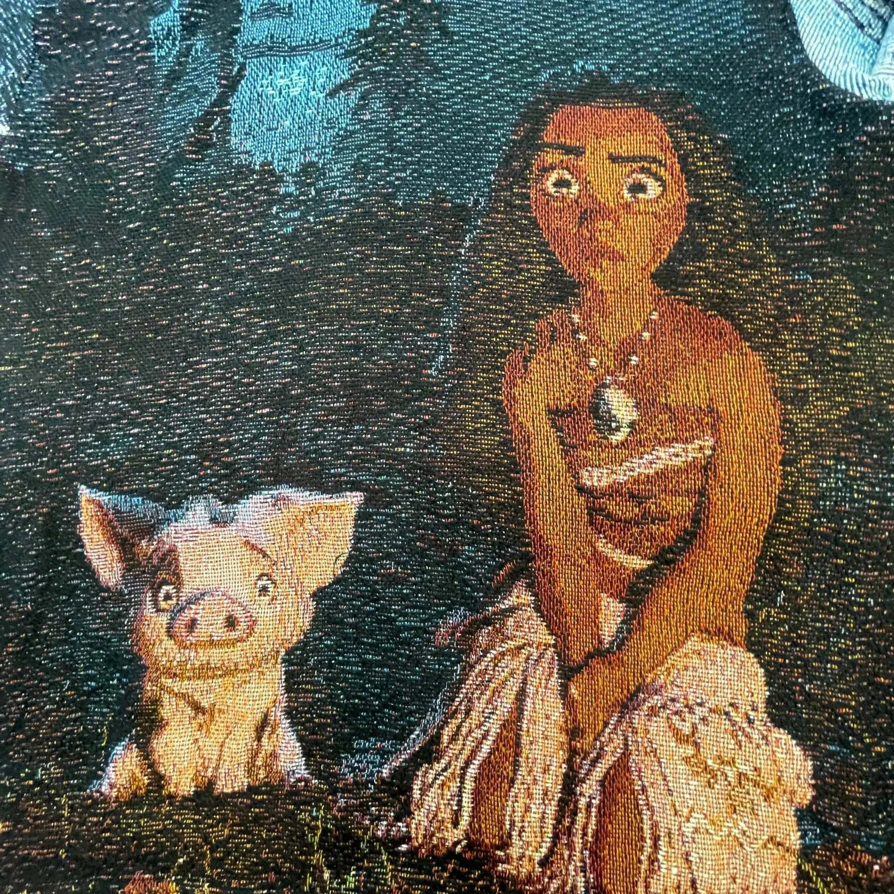 Voyager Spirit, Trendy Interpretation – Moana Themed Woven Hoodie