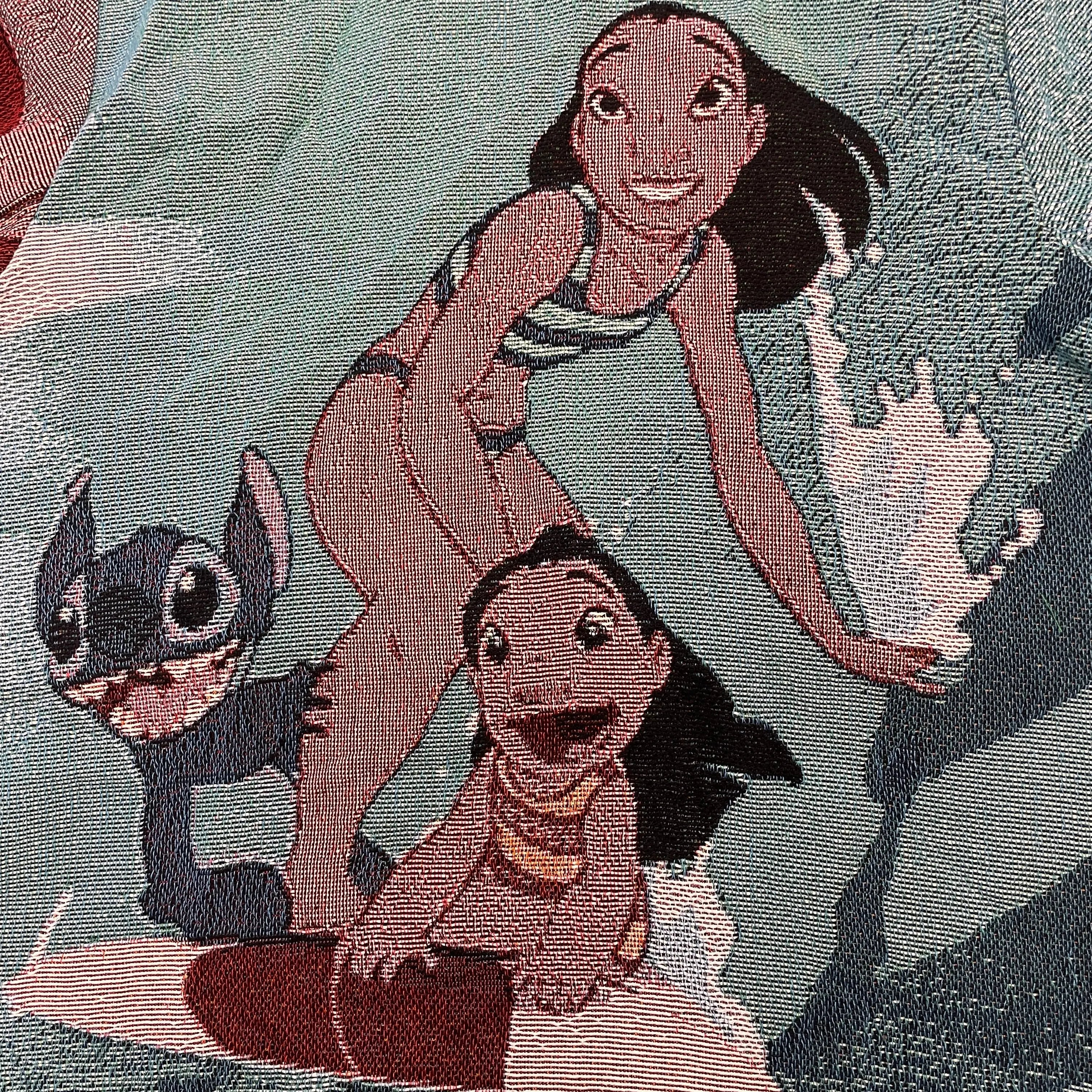 Warm Friendship, Fantastical Journey – Lilo & Stitch Themed Woven Hoodie