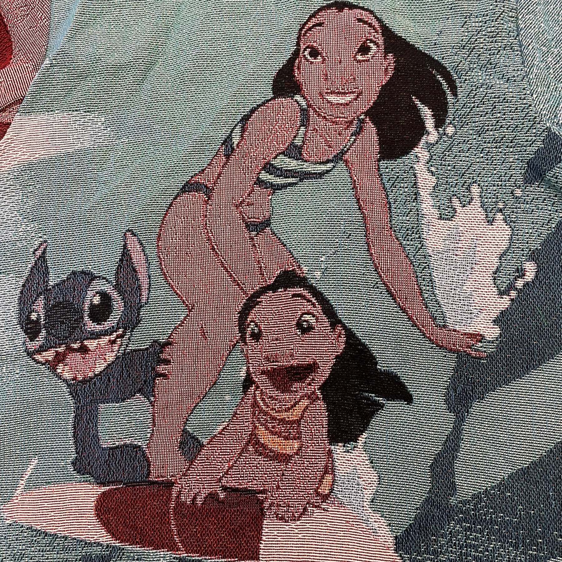 Warm Friendship, Fantastical Journey – Lilo & Stitch Themed Woven Hoodie