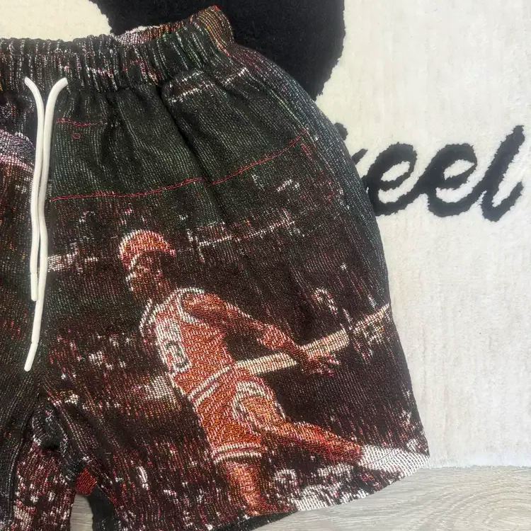 Channel the GOAT! Grab tapestryifeel's exclusive Michael Jordan shorts. Dominate the court & street in style. Comfortable, iconic, and a must-have for fans!