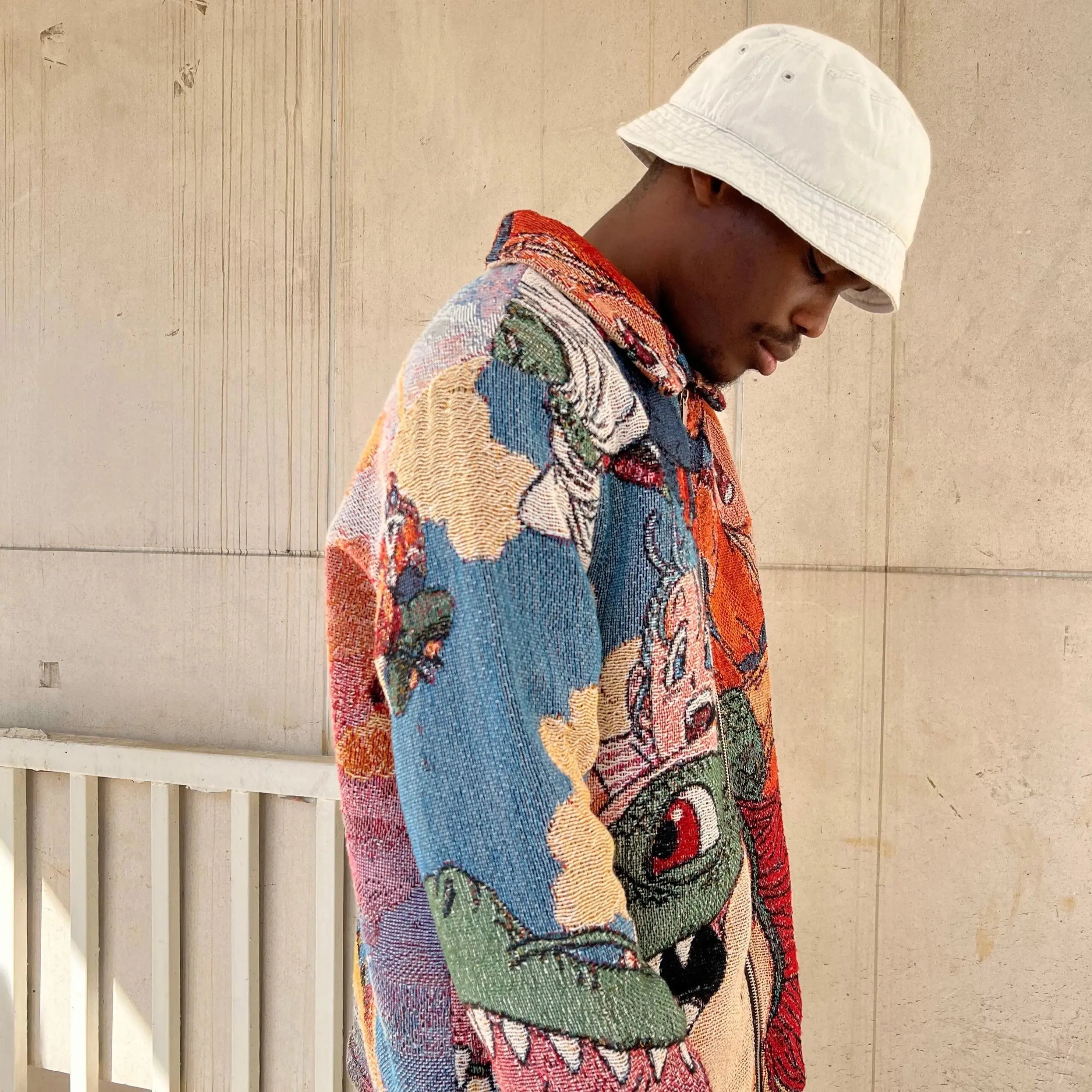 Transcend Dimensions, Warrior Style – Dragon Ball Z Woven Trendy Jacket