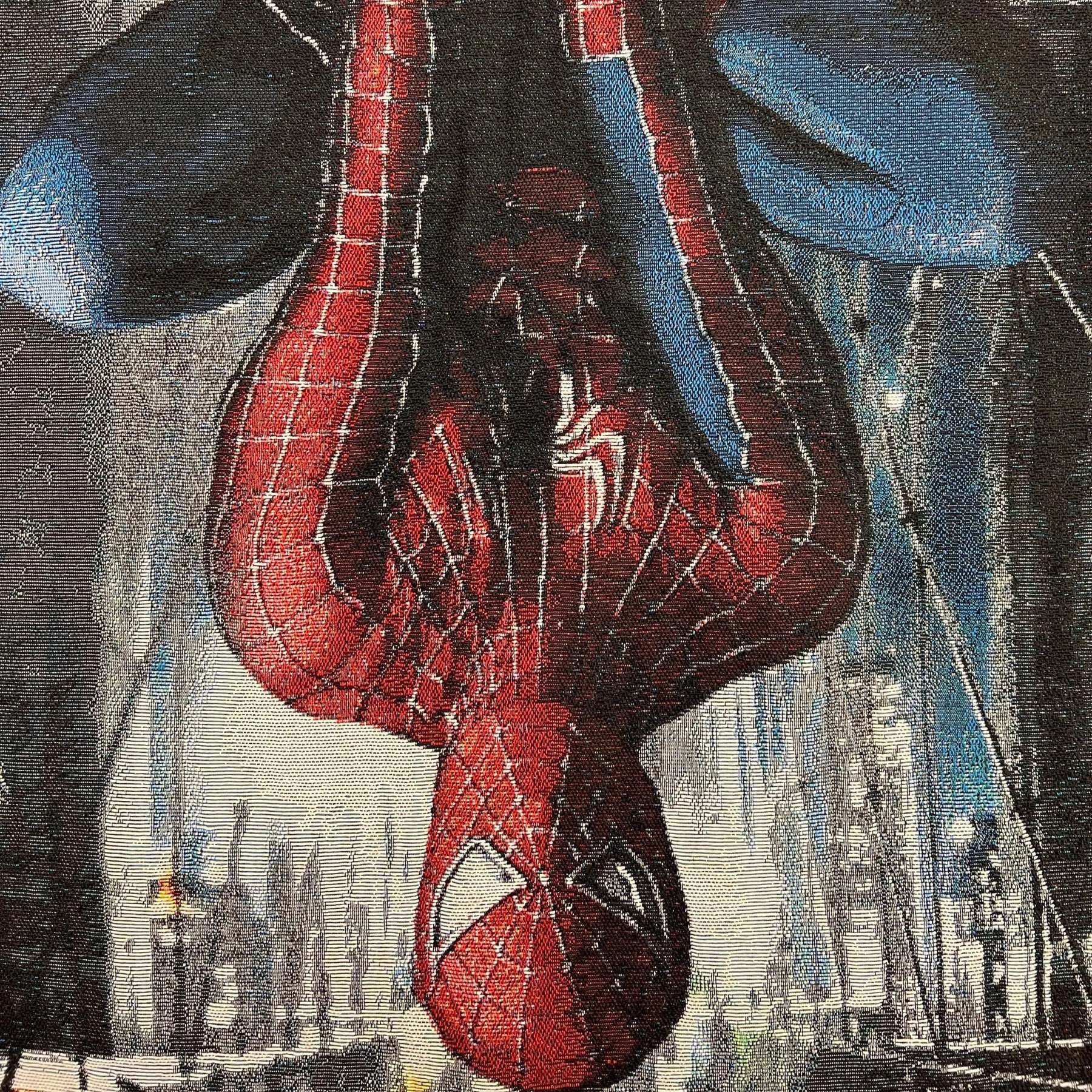 Web-Slinging Action, Limitless Style – Spider-Man Themed Woven Hoodie