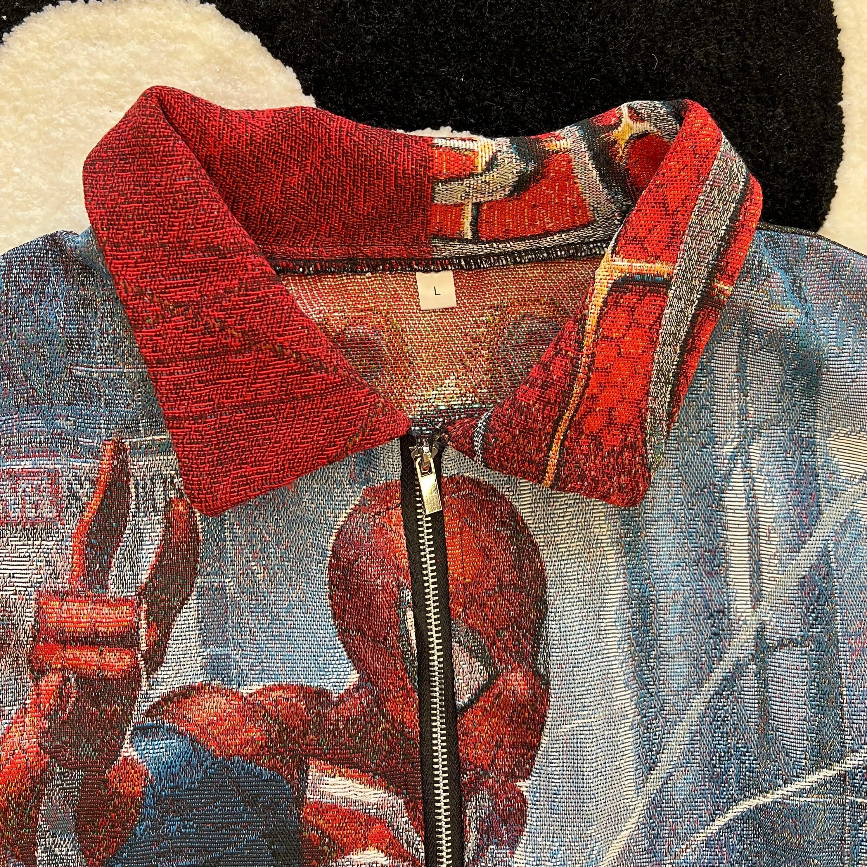 Web-Slinging, Classic Reborn – Spider-Man V2 Red & Blue Woven Jacket