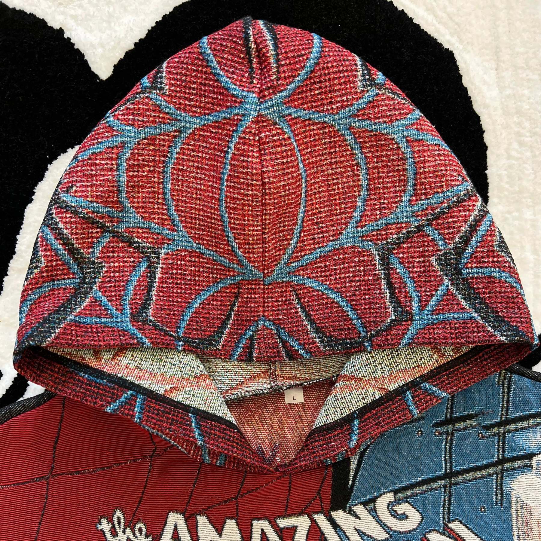 Web-Slinging Wonders, Amazing Return – The Amazing Spider-Man Woven Hoodie