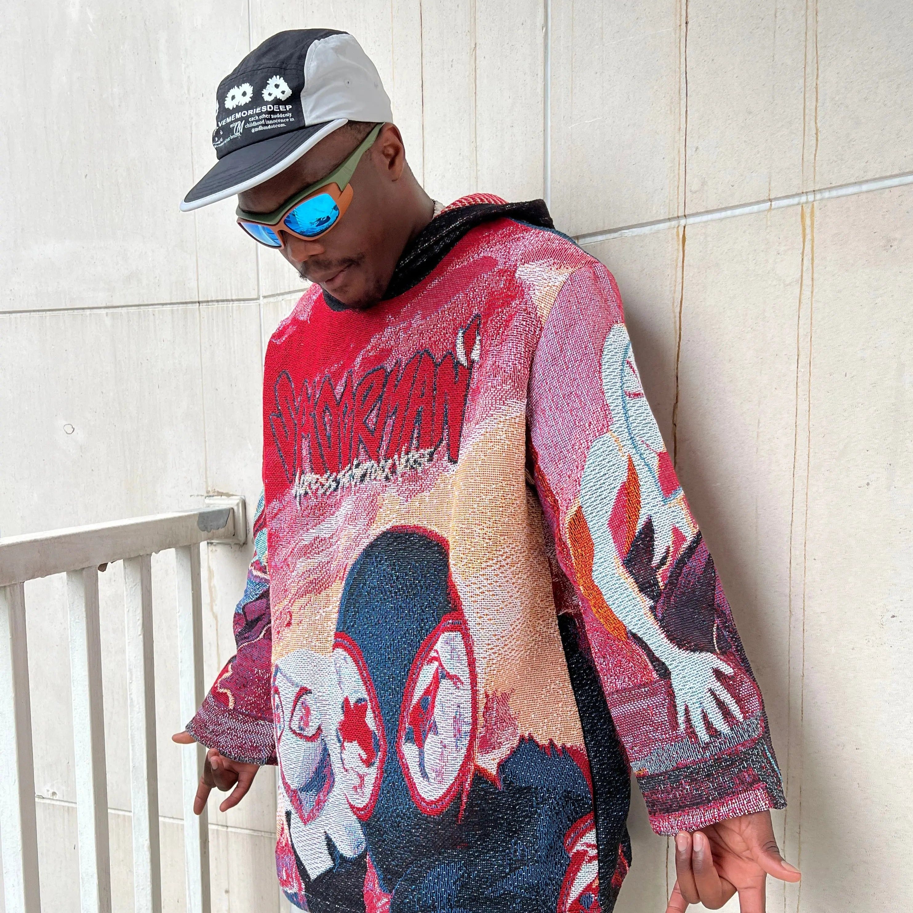 Across the Verse, Infinite Style – Spider-Man: Across the Spider-Verse Miles & Gwen Woven Hoodie