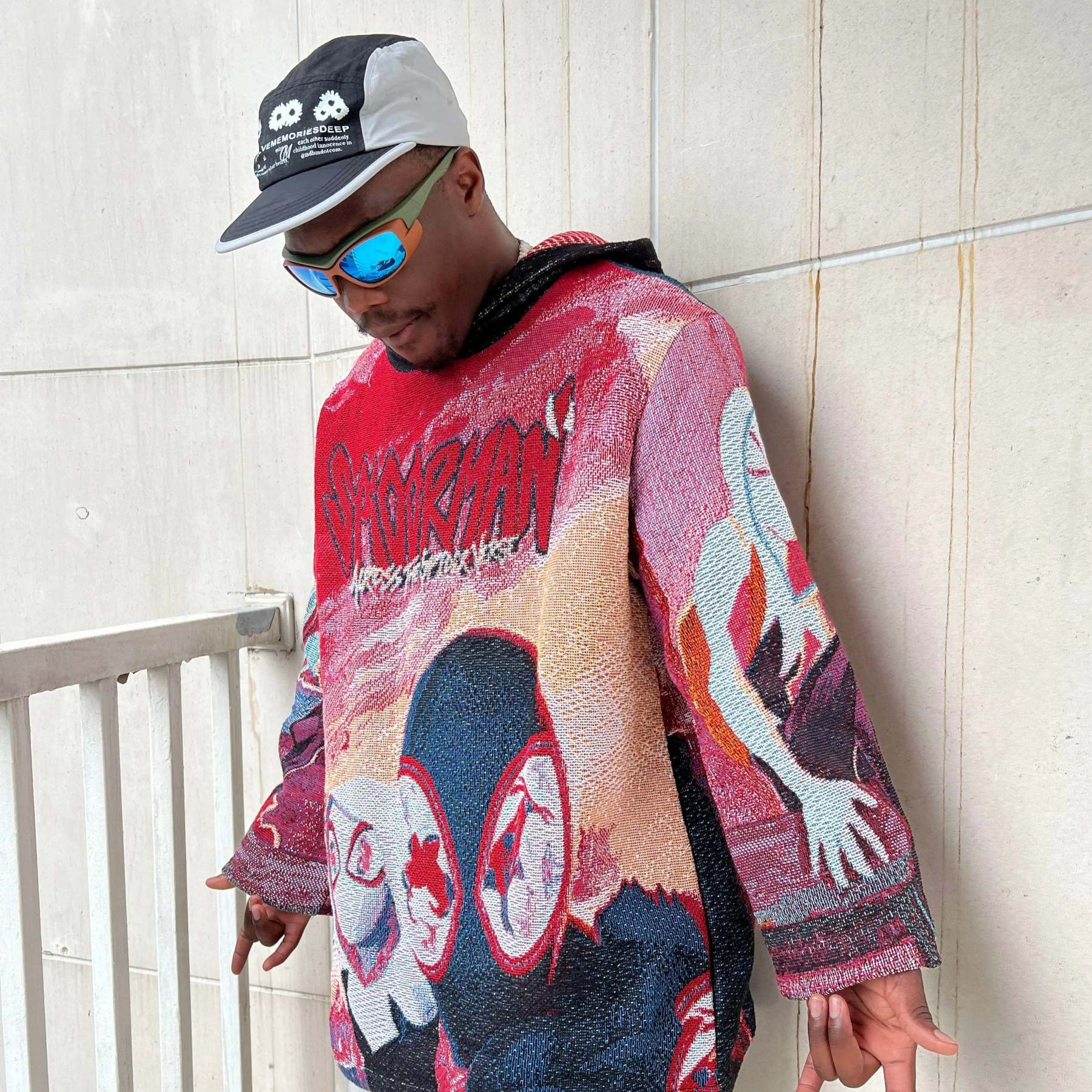 Across the Verse, Infinite Style – Spider-Man: Across the Spider-Verse Miles & Gwen Woven Hoodie