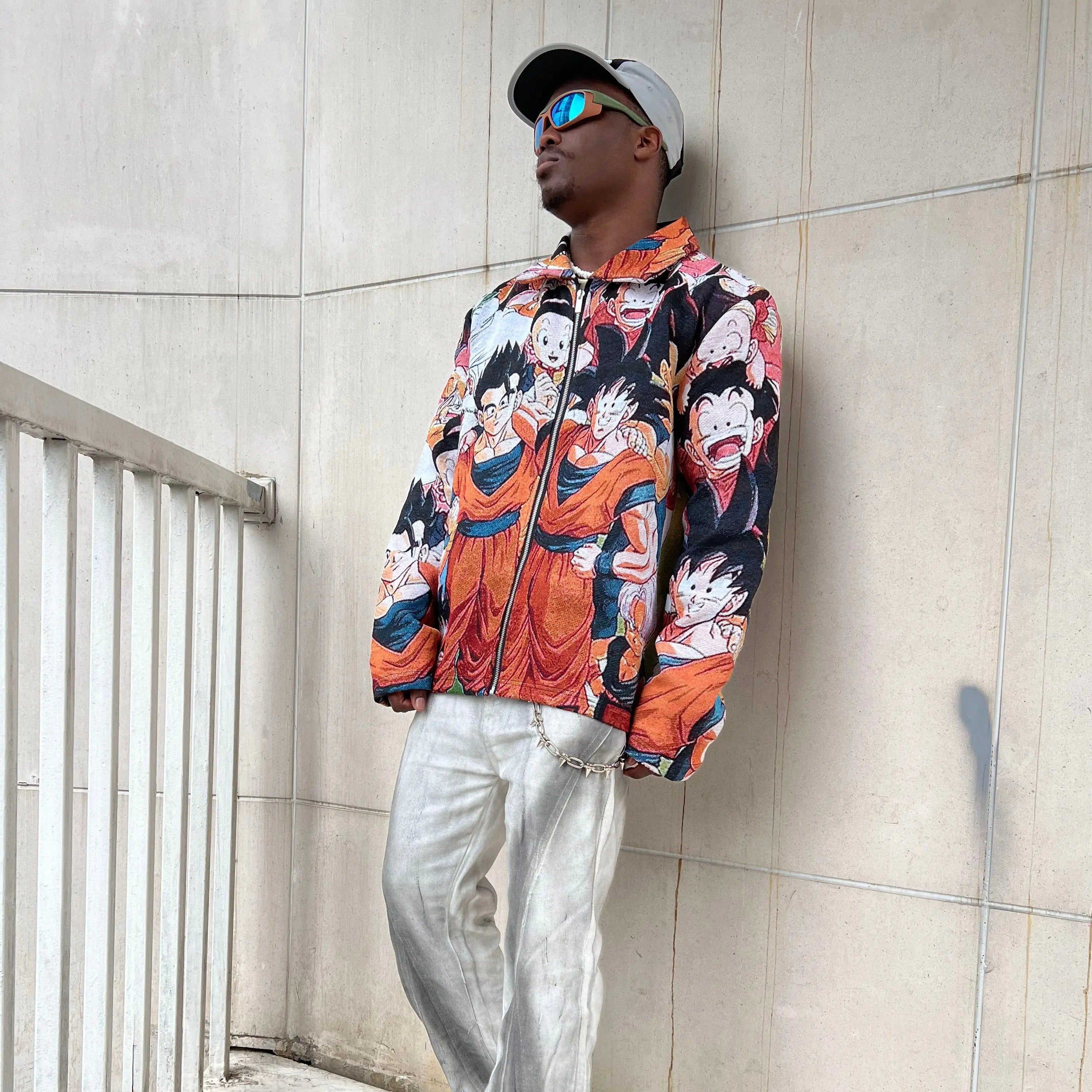 Bonds of Power, Eternal Passion – Dragon Ball Z Friendship Themed Woven Jacket