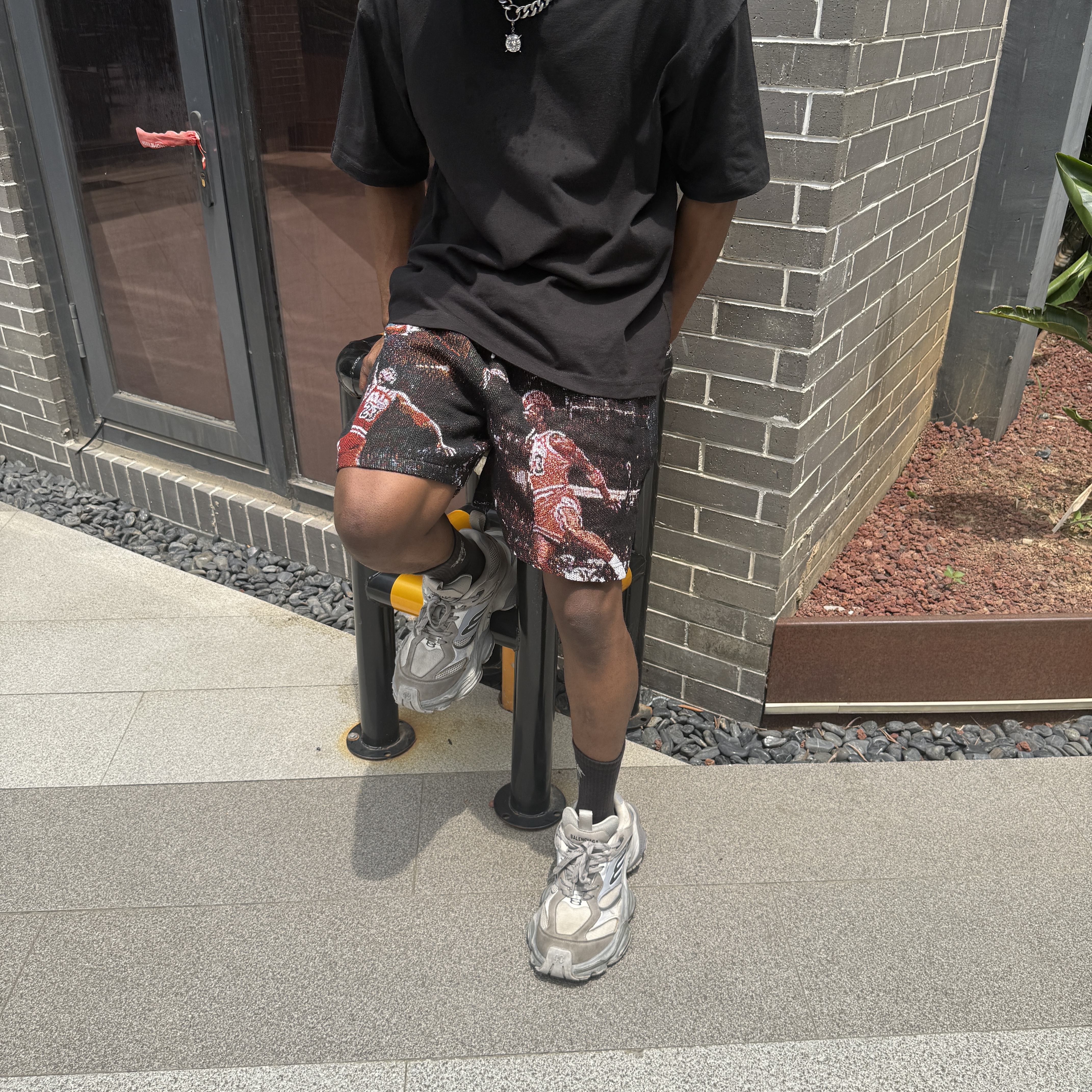 Channel the GOAT! Grab tapestryifeel's exclusive Michael Jordan shorts. Dominate the court & street in style. Comfortable, iconic, and a must-have for fans!