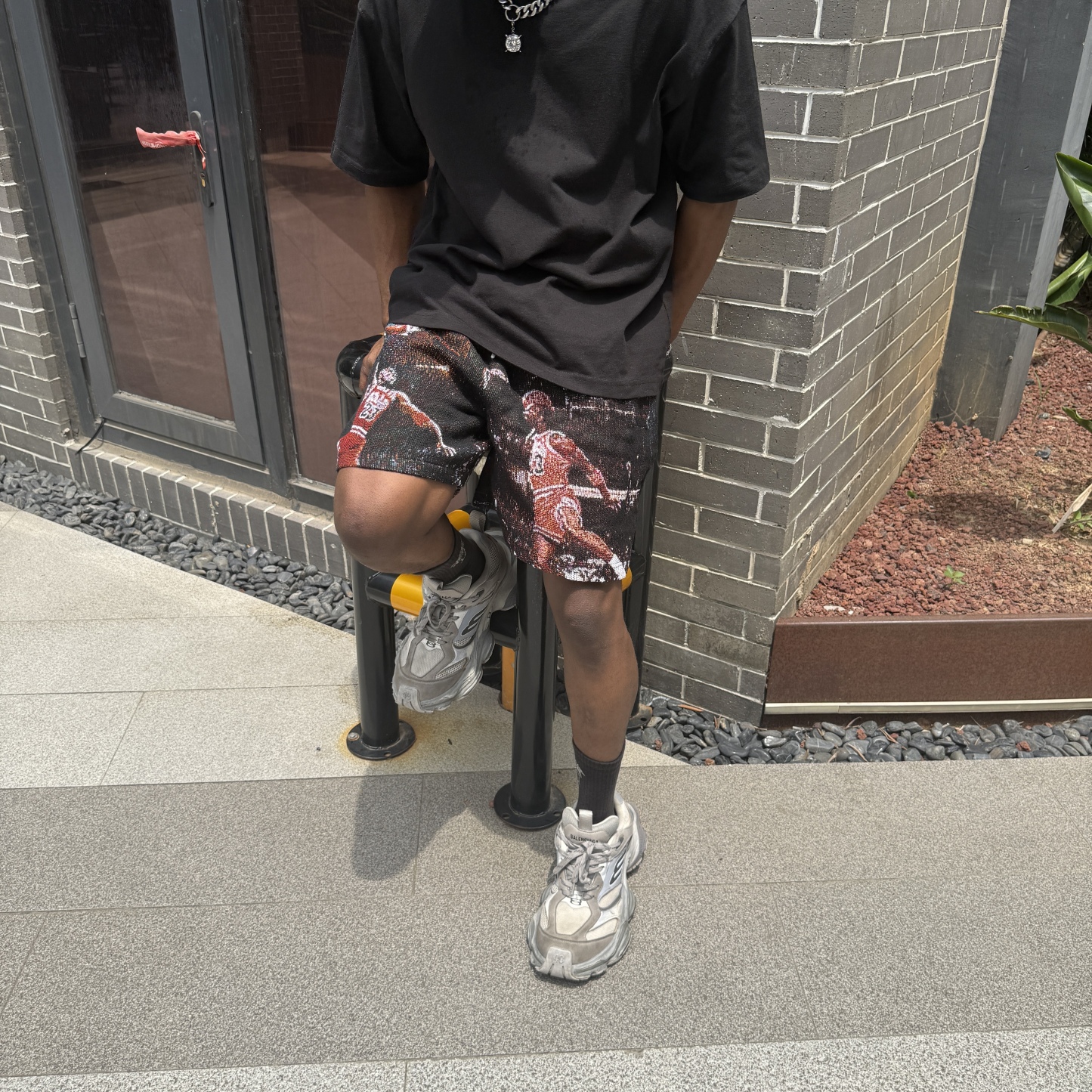 Channel the GOAT! Grab tapestryifeel's exclusive Michael Jordan shorts. Dominate the court & street in style. Comfortable, iconic, and a must-have for fans!