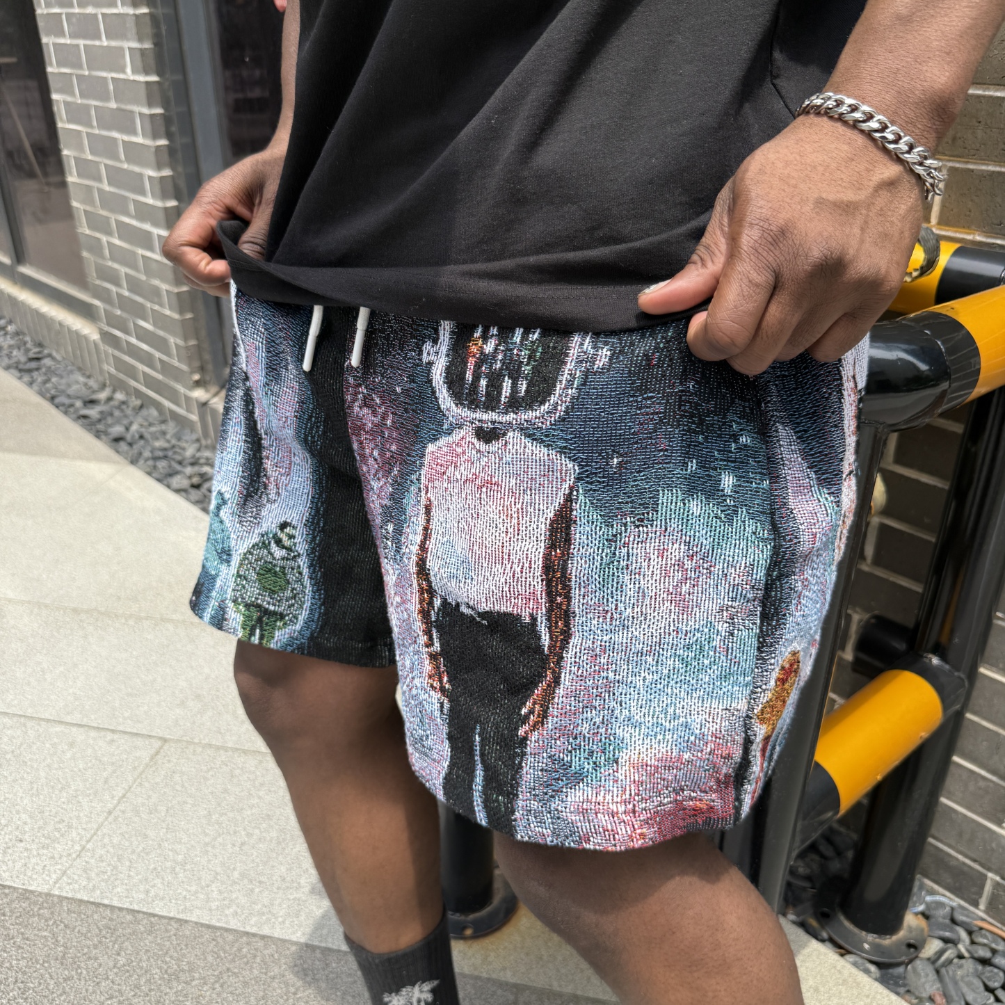 Move like Breezy! Grab tapestryifeel's exclusive Chris Brown shorts. Fuse his iconic style with your daily look. Comfortable, fresh, and a must-have for fans!