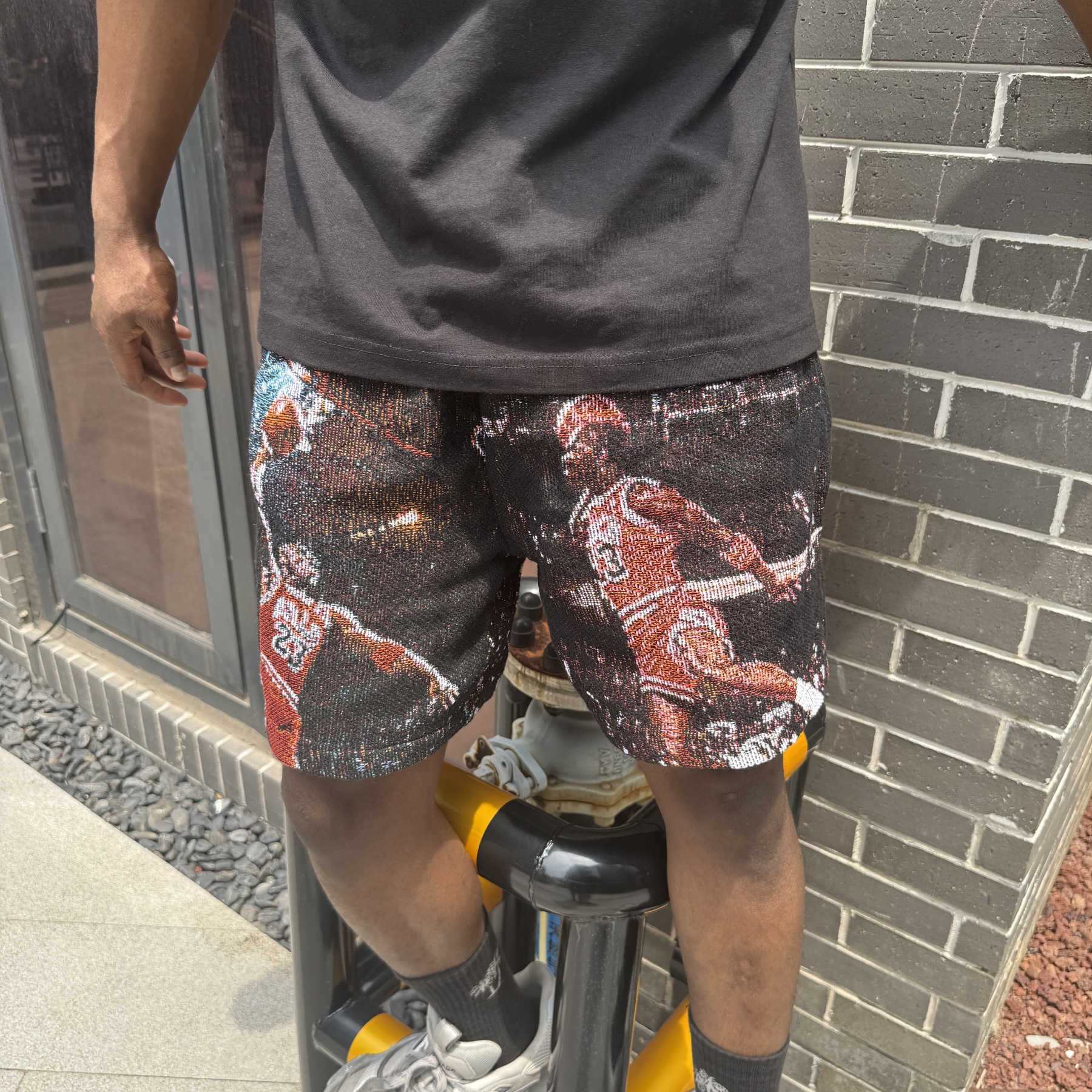 Channel the GOAT! Grab tapestryifeel's exclusive Michael Jordan shorts. Dominate the court & street in style. Comfortable, iconic, and a must-have for fans!