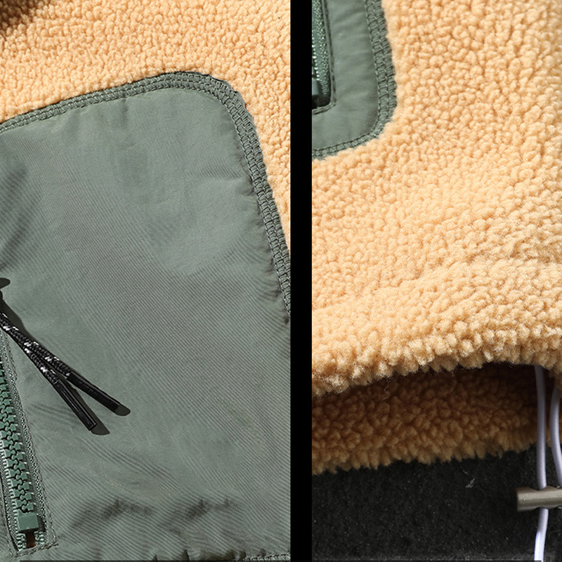 [Copy]Handsome autumn and winter new style detachable hooded denim jacket men's trendy brand Korean version velvet thickened motorcycle jacket men's trendy