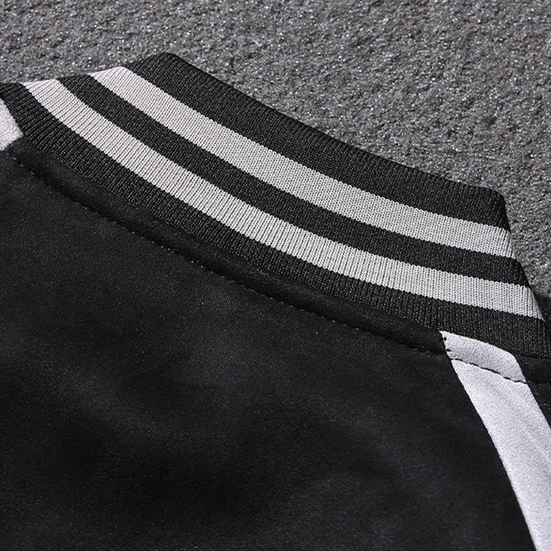 [Copy]Handsome reversible jacket men's autumn and winter trendy hooded slim jacket