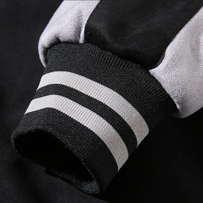 [Copy]Handsome reversible jacket men's autumn and winter trendy hooded slim jacket