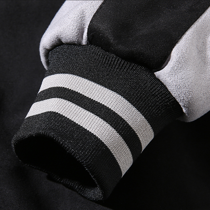 [Copy]Handsome reversible jacket men's autumn and winter trendy hooded slim jacket