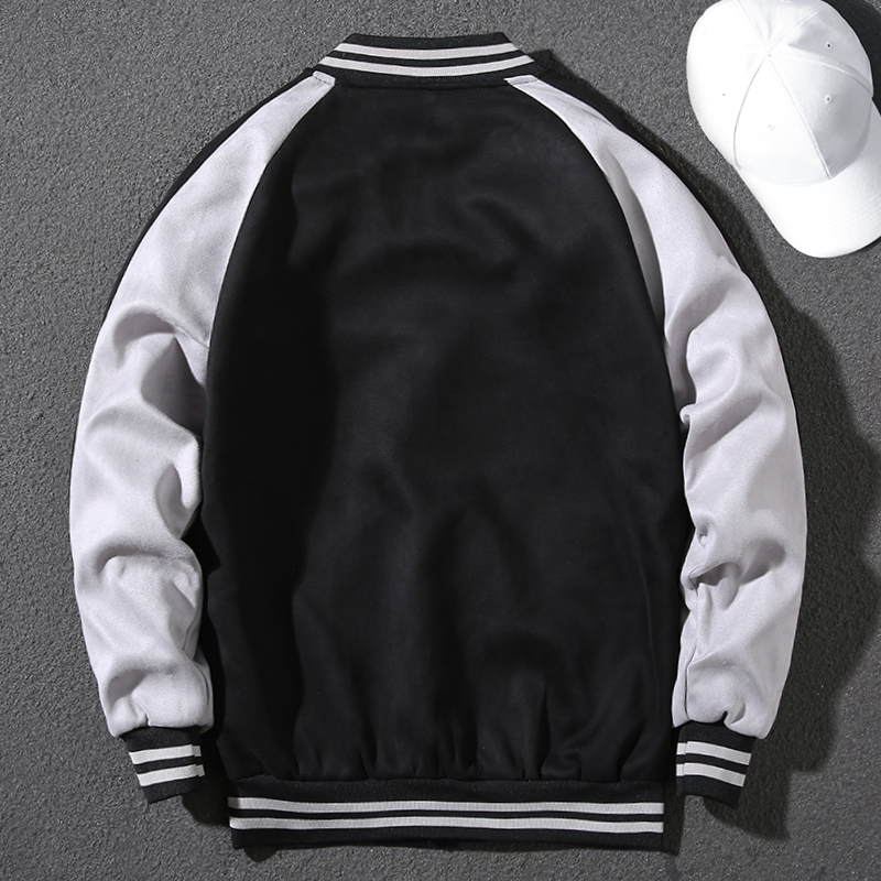 [Copy]Handsome reversible jacket men's autumn and winter trendy hooded slim jacket