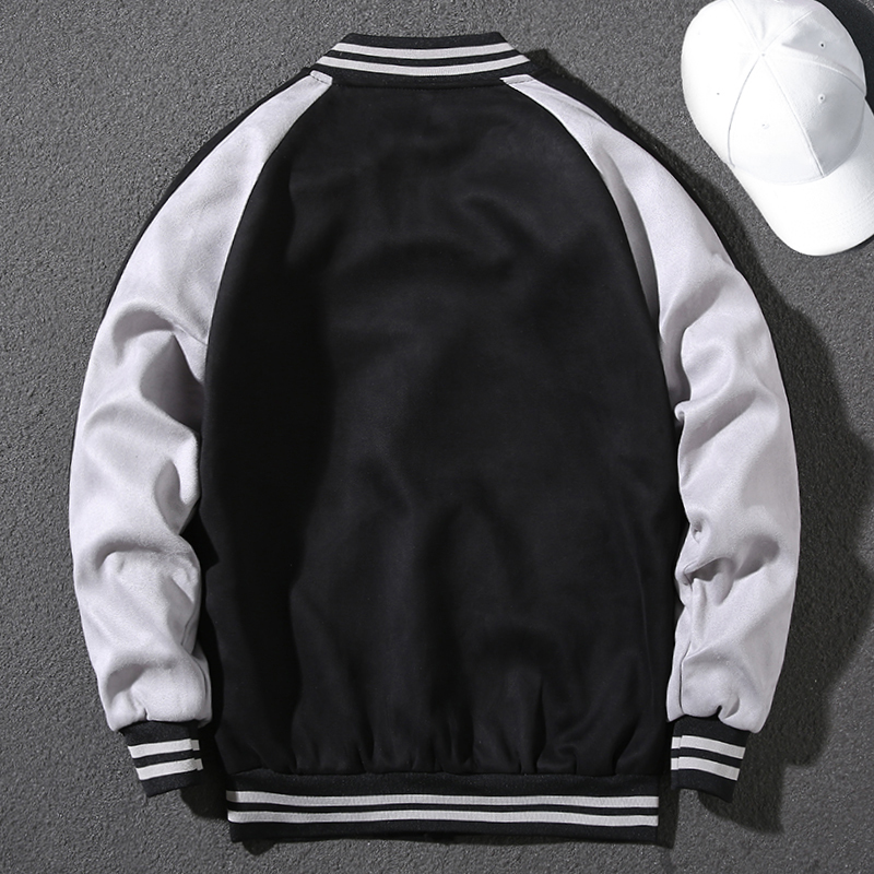 [Copy]Handsome reversible jacket men's autumn and winter trendy hooded slim jacket