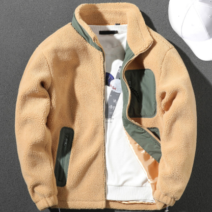 [Copy]Handsome autumn and winter new style detachable hooded denim jacket men's trendy brand Korean version velvet thickened motorcycle jacket men's trendy