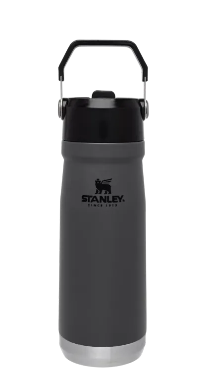 The IceFlow Flip Straw Water Bottle | 22 OZ