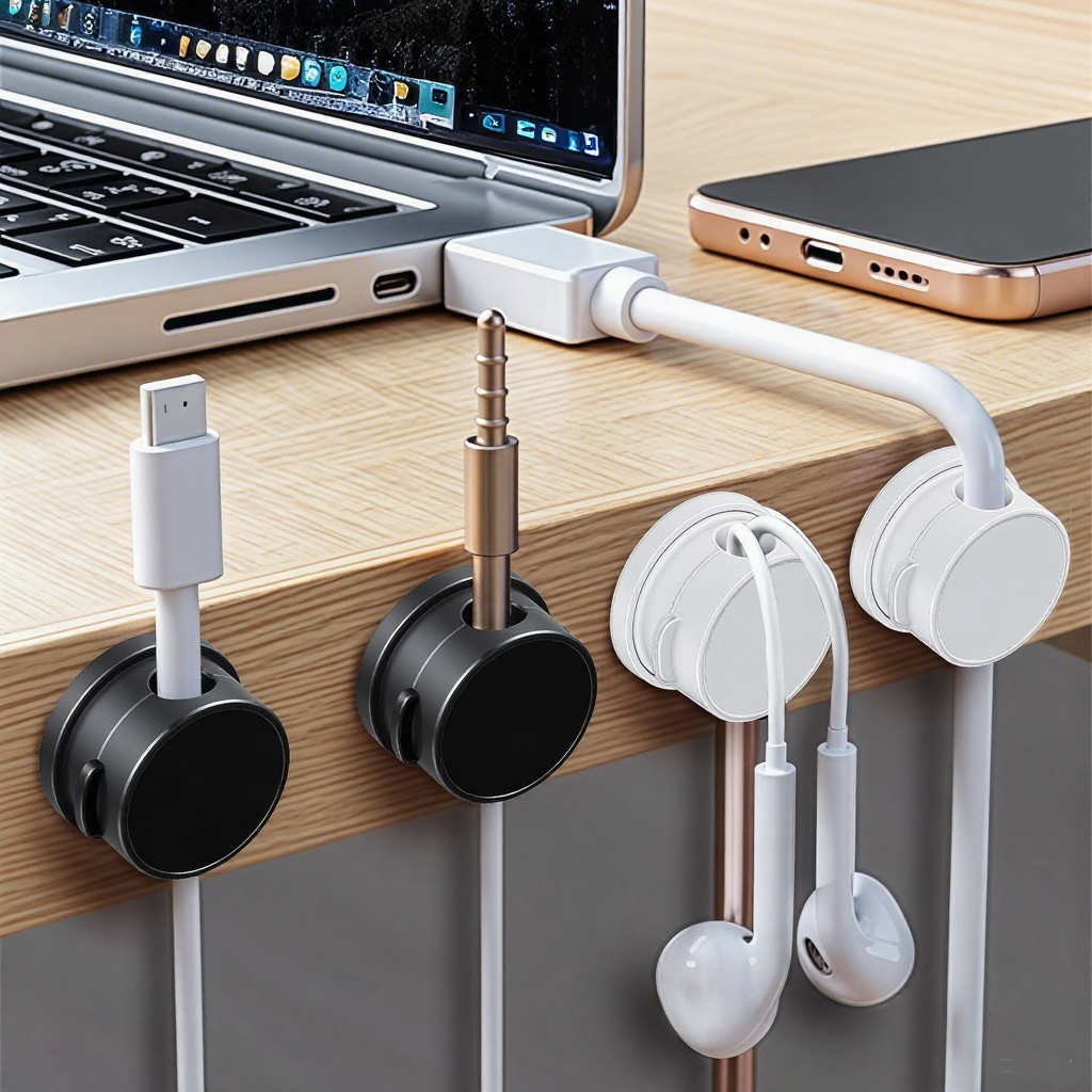 360° Rotating Magnetic Cable Organizer