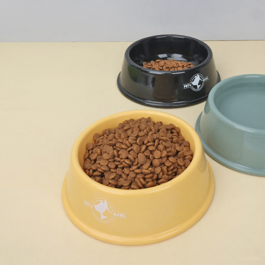 Plastic Anti-Slip Pet Bowl