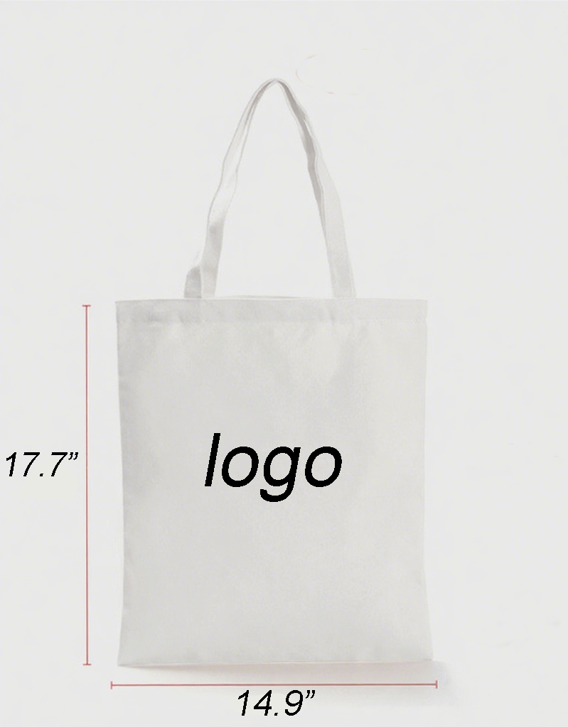 Cotton Sheeting Natural Economy Tote - 17" x 15"