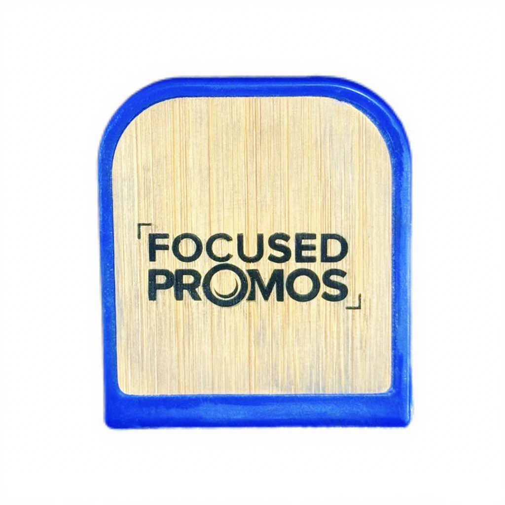 Plastic Bamboo Clip for Journals-2.1"x1.9"x 0.7"