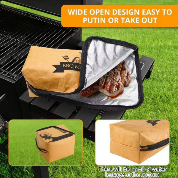 Reusable Insulated DuPont Paper Grill Bag