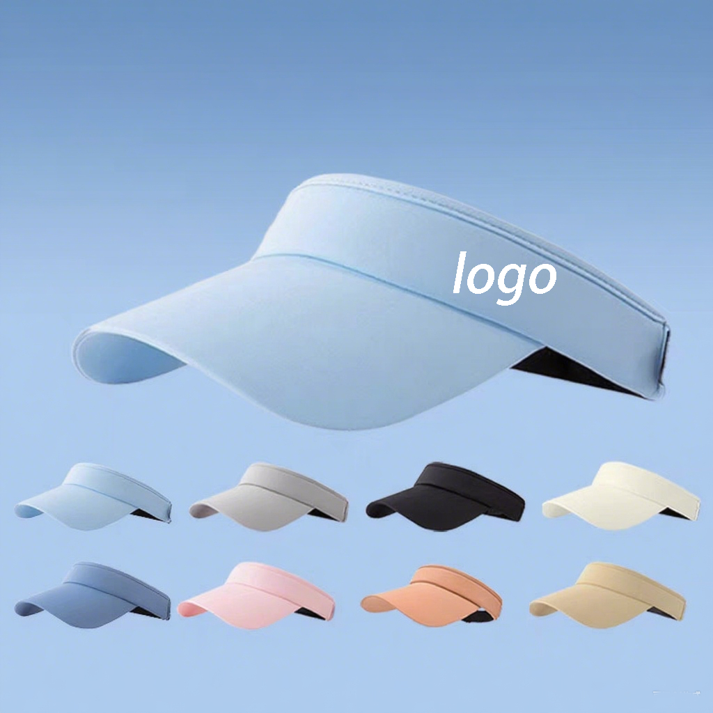 UV Protection Ice Silk Running Visor Hat