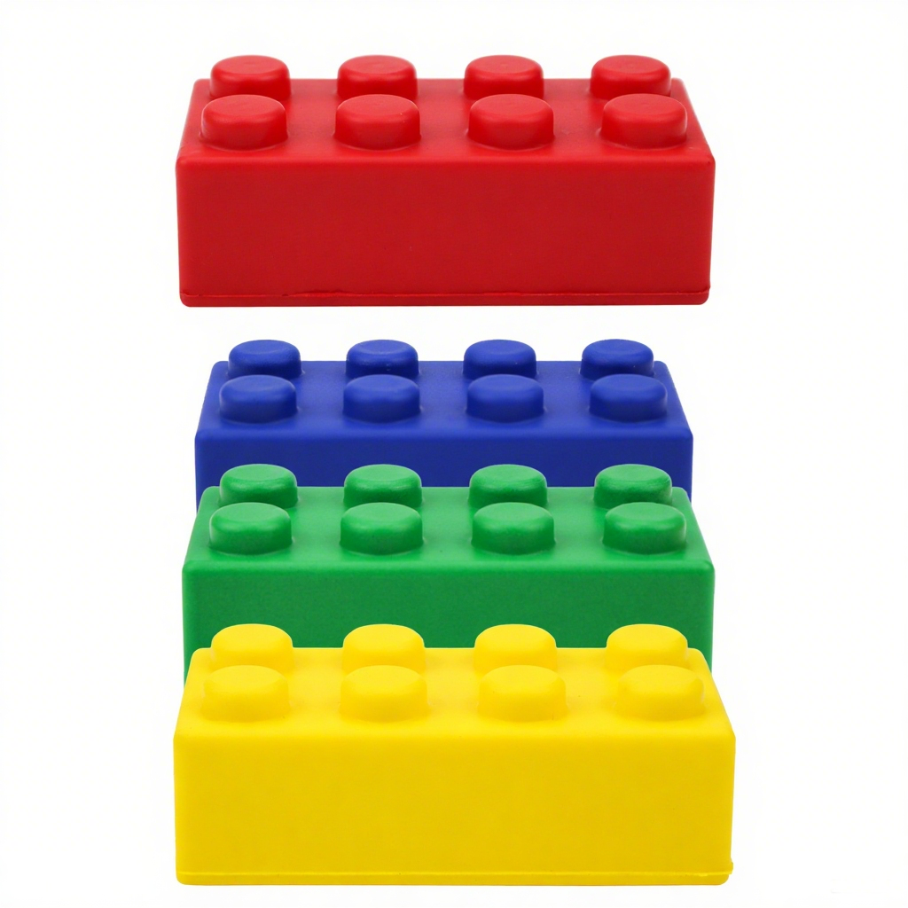 PU Building Block Stress Ball