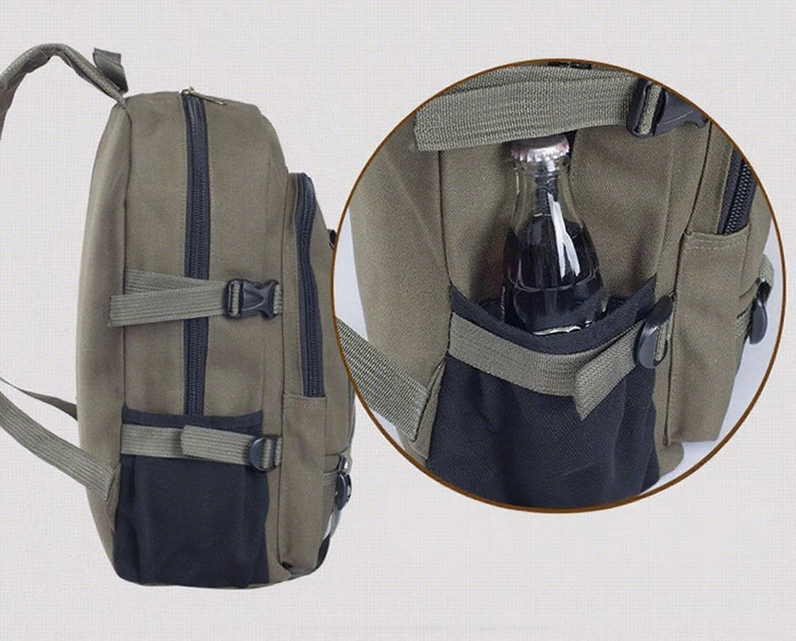 Oxford Laptop Backpack-18.5"x11.8"x 6.6"