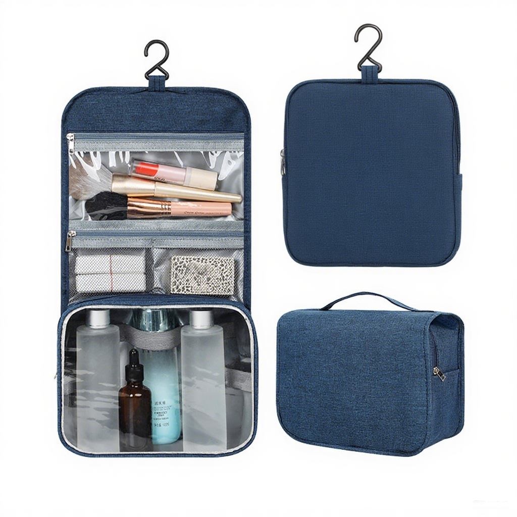 Portable Foldable Hanging Toiletry Bag