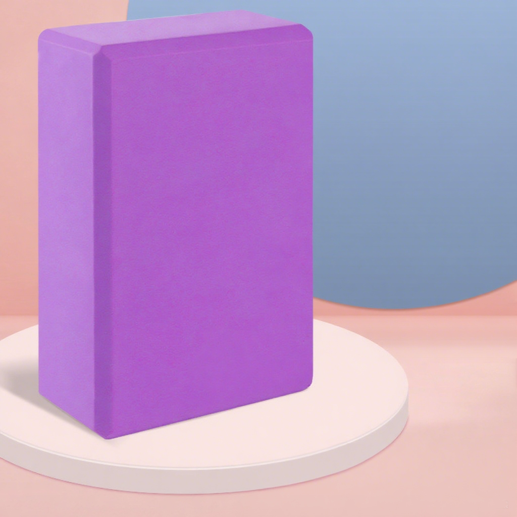 High-Density Non-Slip Foam Yoga Block