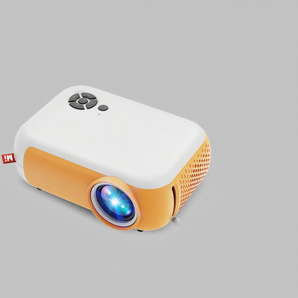 Portable Mini Outdoor Projector with Phone Sync