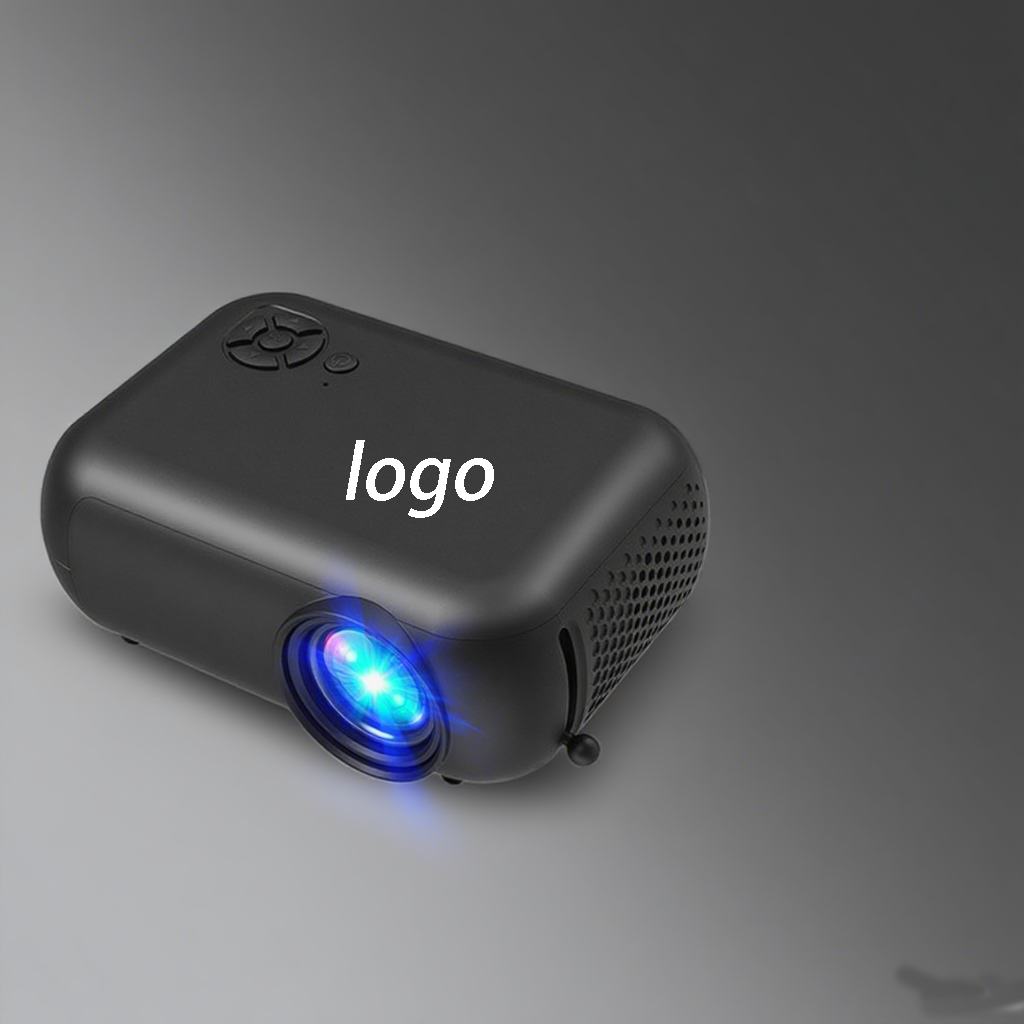 Portable Mini Outdoor Projector with Phone Sync