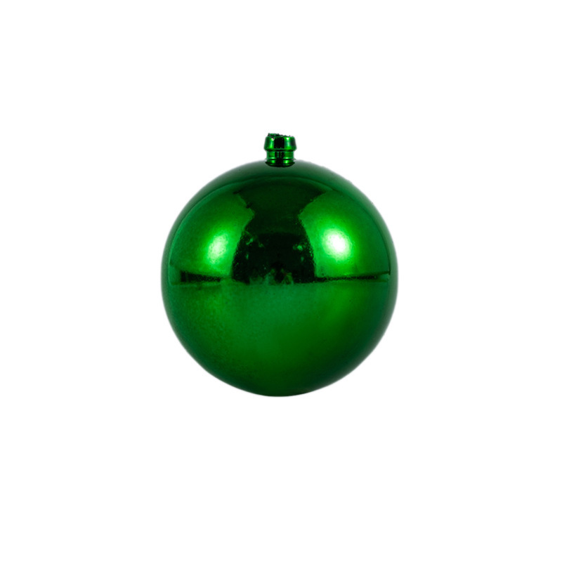 Electroplated Plastic Christmas Baubles-2.7"