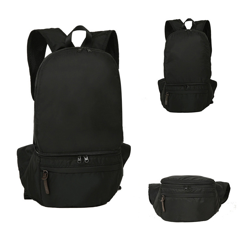 Dual-Use Polyester Outdoor Waist/Backpack