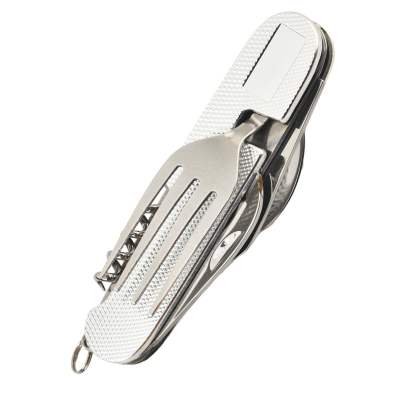 Stainless Steel Multi-Functional Folding Utensil Set