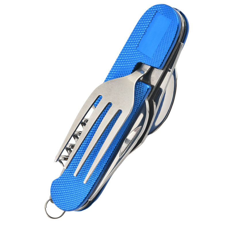 Stainless Steel Multi-Functional Folding Utensil Set