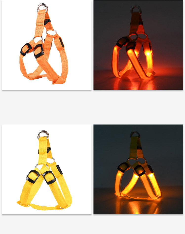 LED Light-Up Dog Harness